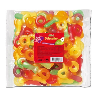 Red Band - Fruchtgummi Schnuller - 12x 500g