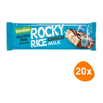Benlian - Rocky Rice Choco Milk - 20 Bars
