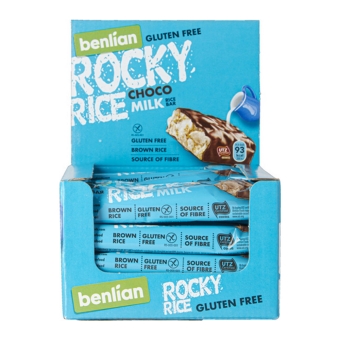Benlian - Rocky Rice Choco Milk - 20 Bars