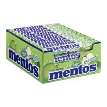 Mentos - Green Apple - 40 Rolls