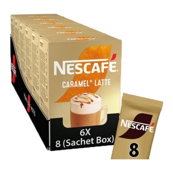 Nescafé - Gold Caramel Latte - 6x 8 Sachets