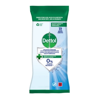 Dettol - Hygienische Reinigingsdoekjes - 5x 72 stuks