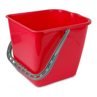 Wecoline - Mopemmer Rood Voor Mopwagen - 25ltr