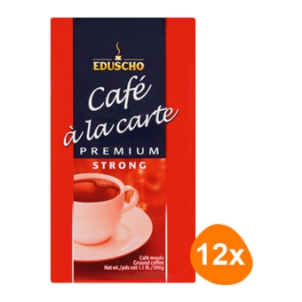 Eduscho - Café à la carte Premium Strong Ground Coffee - 12x 500g