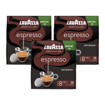 Lavazza - Espresso Intenso - 3x 36 pads