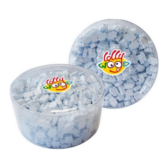 Lollywood - Dextrose Clouds Blauw Bosbes Silo - 850g