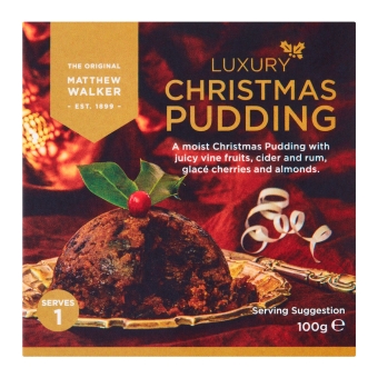 Matthew Walker - Luxury Christmas Pudding - 36 x 100 grams