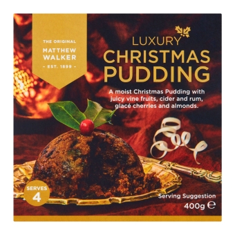 Matthew Walker - Luxury Christmas Pudding - 12 x 400 grams