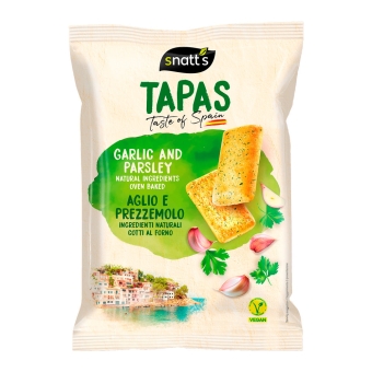 Snatt's - Tapas Knoflook & Peterselie - 7 x 120 grams