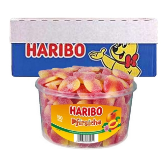 Haribo - Peaches - 6x 150 pcs