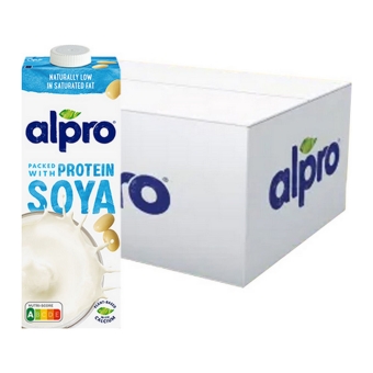 Alpro - Soya Drink Original - 8x 1ltr