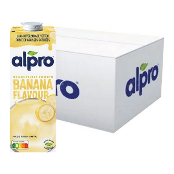 Alpro - Soya Drink Banana - 4x 1ltr