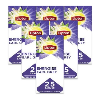 Lipton - Feel Good Selection Earl Grey Tea - 6x 25 Tea bags