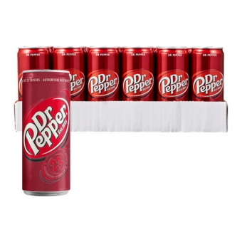 Dr Pepper - Regular - 24x 330ml