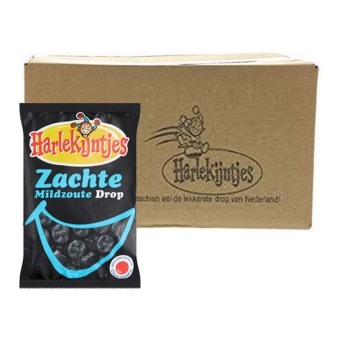 Harlekijntjes - Soft Slightly Salty Licorice - 12x 300g