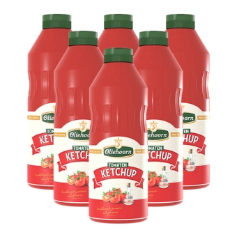 Oliehoorn - Tomato ketchup - 6x 900ml
