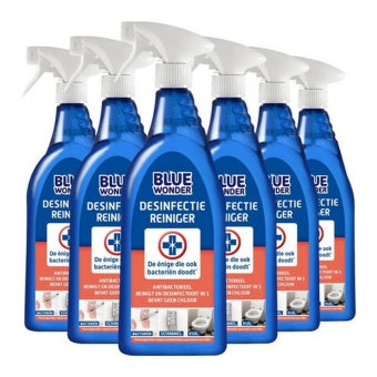 Blue Wonder - Disinfectant Cleaner - 6x 750ml