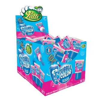 Lutti - Tubble Gum "Raspberry" - 36 pieces