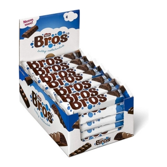 Bros - Milk Chocolate Bubbly - 40 bars