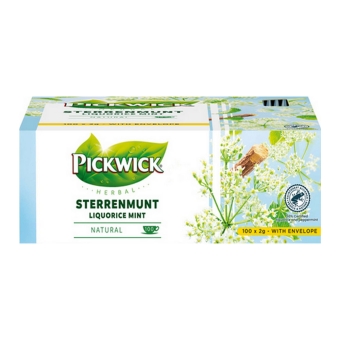 Pickwick - Herbal Sterrenmunt - 100 Tea bags