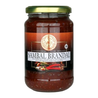 Koningsvogel - Chilli Paste/Sambal Brandal - 6x 375g 