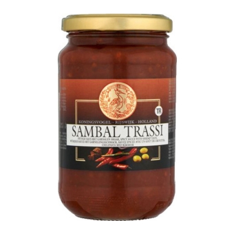 Koningsvogel - Chilli Paste/Sambal Trassi - 6x 375g
