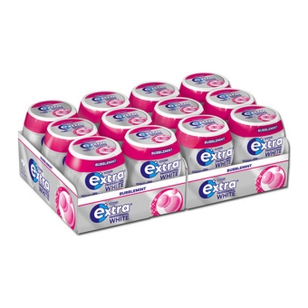 Wrigley's - Extra Professional White Bubblemint - 12x 50 pcs