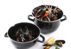 Hendi - Mussel pan Enameled - with lid (5ltr) - ø26