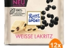 Ritter Sport - Licorice White Chocolate - 12x 100g