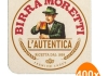 Birra Moretti - Beer Mats - 400 pcs. (4x 100 pcs.)