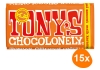 Tony's Chocolonely - Milk Caramel sea salt - 15x 180g