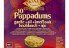 Patak's - Pappadum Garlic (Cook to Eat) - 12x 100g