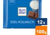 Ritter Sport - Fine Milk Chocolate - 12x 100g