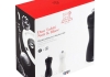 Peugeot - Salt and Pepper mill "Tahiti" - Black/White - 15 cm