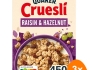 Quaker - Cruesli Raisin & Hazelnut - 3x 450g