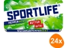 Sportlife - Peppermint Chewing Gum Sugarfree - 24x 12 pcs