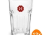Douwe Egberts - Glass "Latte Macchiato" 295ml - Set of 12