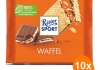 Ritter Sport - Cacao Wafer - 10x 100g