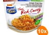 Mama Handi Rice - Instant Fried Rice Thai Red Curry with shrimp - 10 bags