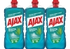 Ajax - All-purpose cleaner Eucalyptus - 3x 1,25ltr