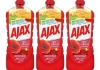 Ajax - All-purpose cleaner Red flowers - 3x 1,25ltr