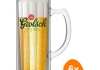 Grolsch - Beer Mug 500ml - Set of 6