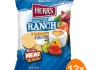 Herr's - Creamy Ranch & Habanero Ripple Potato Chips - 12x 170g