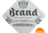 Brand - Beer Mats - 400 pcs. (4x 100 pcs.)