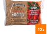 Brunswick - Sardines in Louisiana Hot Sauce - 12x 106gr