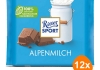 Ritter Sport - Alpine Milk Chocolate - 12x 100g