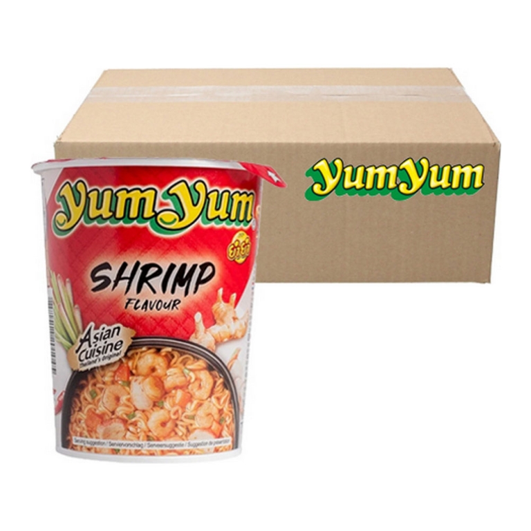 Yumun Yum Yum - Instant Noodles Shrimp - 12 Cups | Foodworld XL US