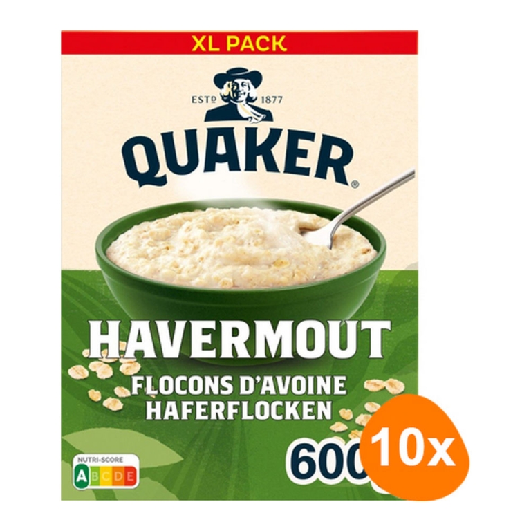 Quaker - Oatmeal - 10x 600g