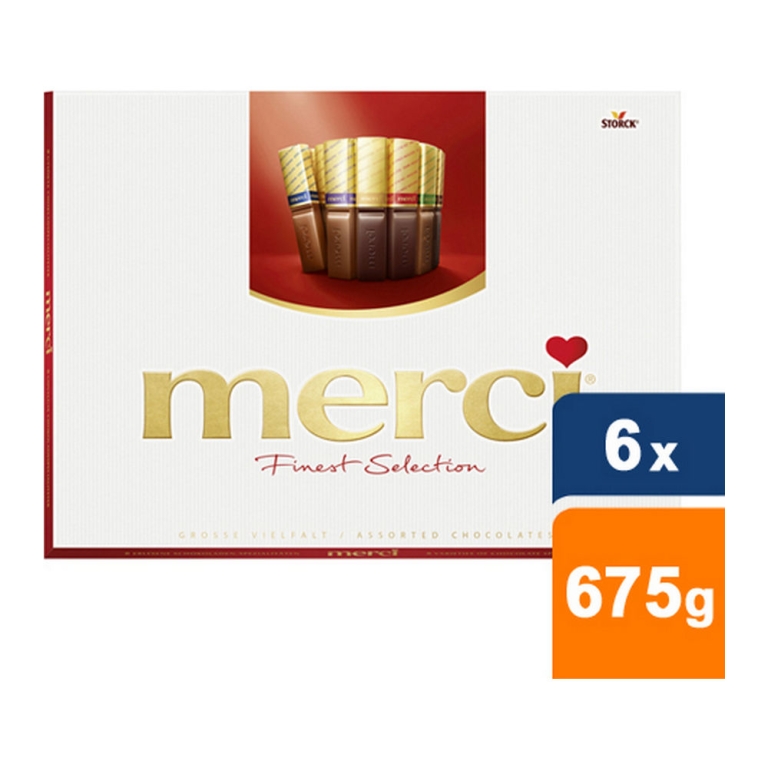 Merci - Finest Selection Assorti - 6x 675g