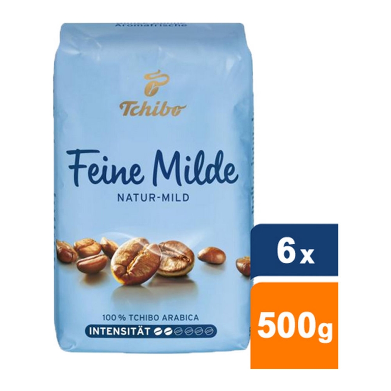 Tchibo - Feine Milde Beans - 6x 500g